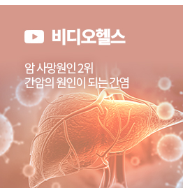 비디오헬스(영상)-암 사망원인 2위 간암의 원인이 되는 간염